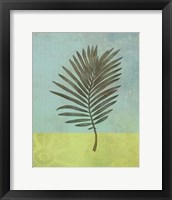 Palm Leaf Framed Print