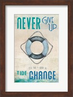 Never Give Up Fine Art Print