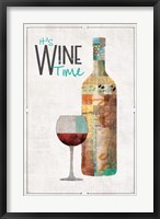 It's Wine Time Fine Art Print