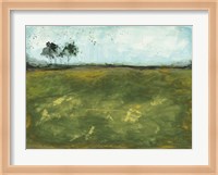 Over the Meadow Green Fine Art Print