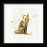 Meadows Edge IV on Wood Framed Print