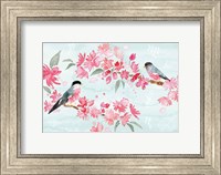 Flowers and Feathers II Fine Art Print