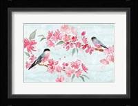 Flowers and Feathers II Fine Art Print