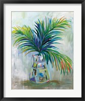 Palm Leaves I Red Fine Art Print