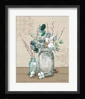 Cotton Bouquet II Framed Print