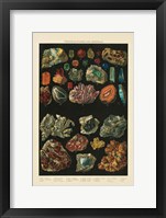 Precious Stones III Framed Print