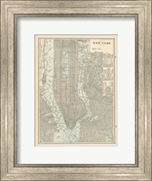 New York City Map Fine Art Print