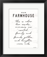 Our Farmhouse Fine Art Print