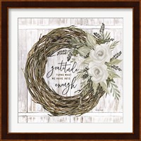 Gratitude Wreath Fine Art Print