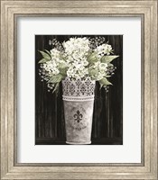 Punched Tin Floral I Fine Art Print