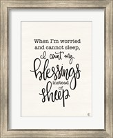 Count Your Blessings Instead of Sheep Fine Art Print