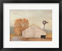 Fall Barn in Muir Fine Art Print