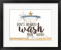 Wash Your Hands Sink Fine Art Print