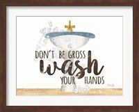 Wash Your Hands Sink Fine Art Print