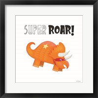 Super Roar Framed Print