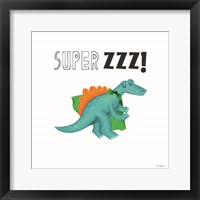 Super ZZZ Framed Print