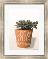 Succulent Grow Your Own Way Fine Art Print