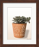 Succulent Grow Your Own Way Fine Art Print