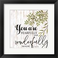 You are Fearfully and Wonderfully Made Fine Art Print