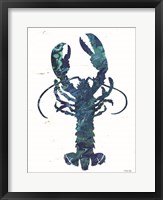 Bright Lobster Blue Fine Art Print