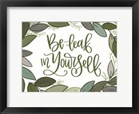 Be-Leaf in Yourself Fine Art Print