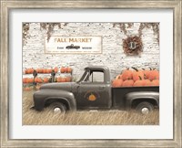 Fall Pumpkin Market Fine Art Print