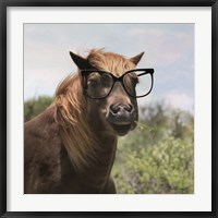 Let Your Horse Do the Thinking Fine Art Print