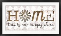 Home - This is Our Happy Place Fine Art Print
