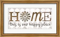 Home - This is Our Happy Place Fine Art Print
