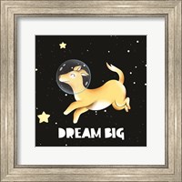 Dream Big Astronaut Dog Fine Art Print