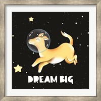 Dream Big Astronaut Dog Fine Art Print