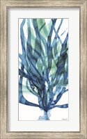 Soft Seagrass in Blue 1 Fine Art Print