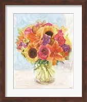 Vase with Flowers I Fine Art Print