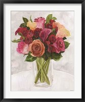 Vase with Flowers II Fine Art Print