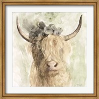 Cow and Crown I Fine Art Print