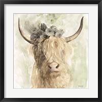 Cow and Crown I Fine Art Print