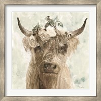 Cow and Crown II Fine Art Print