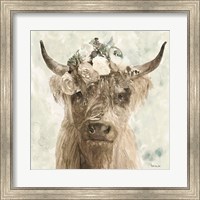 Cow and Crown II Fine Art Print