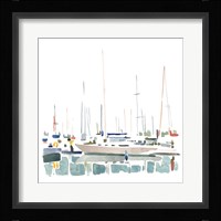 Sailboat Scenery II Framed Print