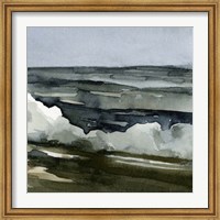Loose Watercolor Waves III Fine Art Print