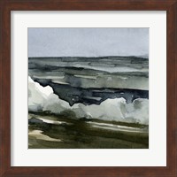 Loose Watercolor Waves III Fine Art Print