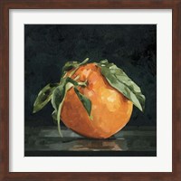 Dark Orange Still Life II Fine Art Print