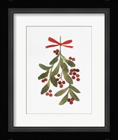 Mistletoe Bow II Fine Art Print
