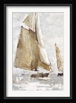Golden Sails I Framed Print