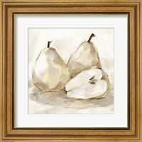 White Pear Study I Fine Art Print