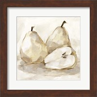 White Pear Study I Fine Art Print