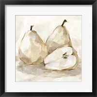 White Pear Study I Fine Art Print