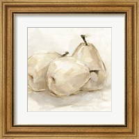 White Pear Study II Fine Art Print