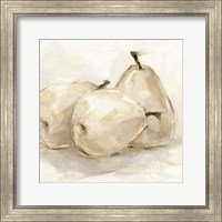 White Pear Study II Fine Art Print