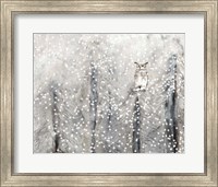 Snowy Habitat I Fine Art Print